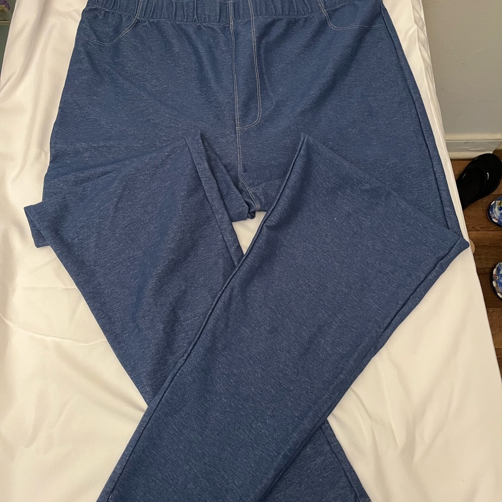 Blue Casual Pants EUC